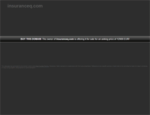 Tablet Screenshot of insuranceq.com